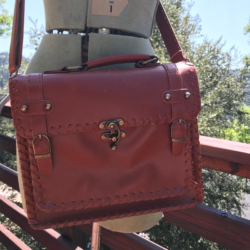 Leather Street Level Purse